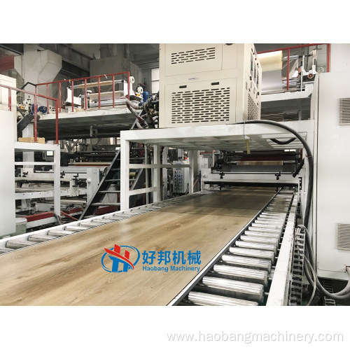 UV FIREPROOF SPC FLOOR MACHINE LINE